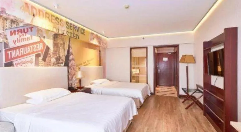 Bed in Starmoon Hotel