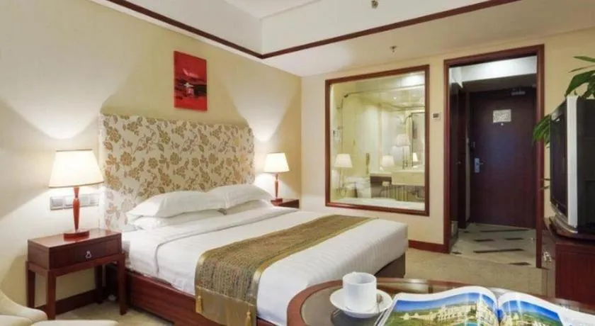 Bed in Starmoon Hotel