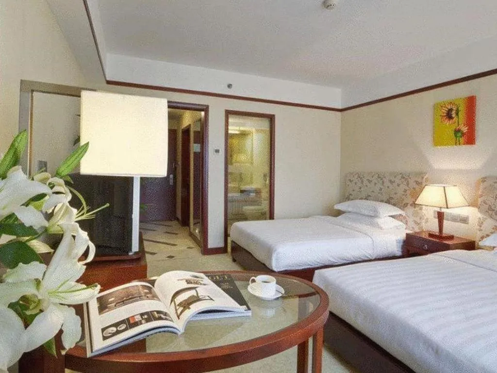 Bed in Starmoon Hotel