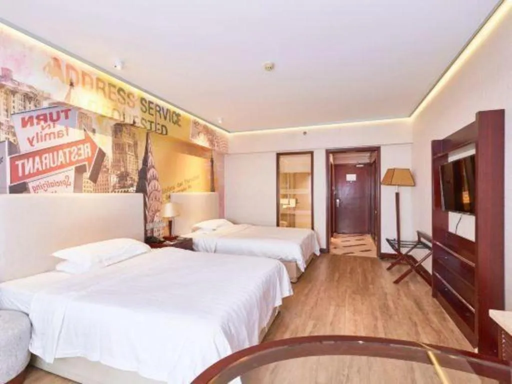 Bed in Starmoon Hotel