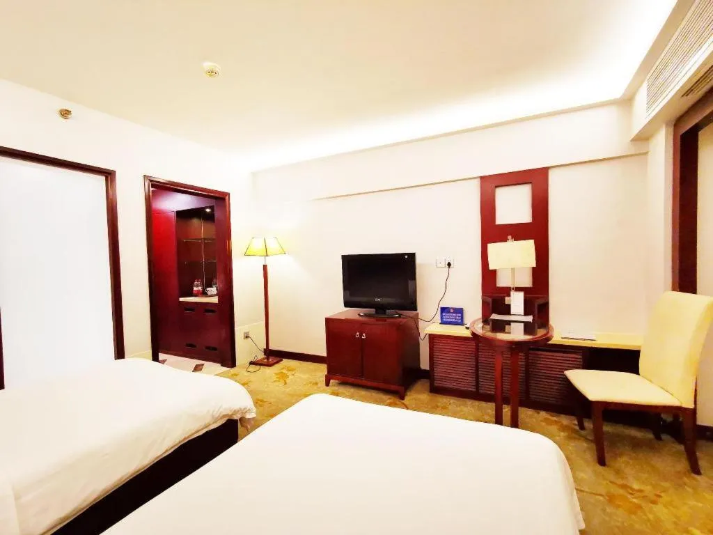 Bed in Starmoon Hotel