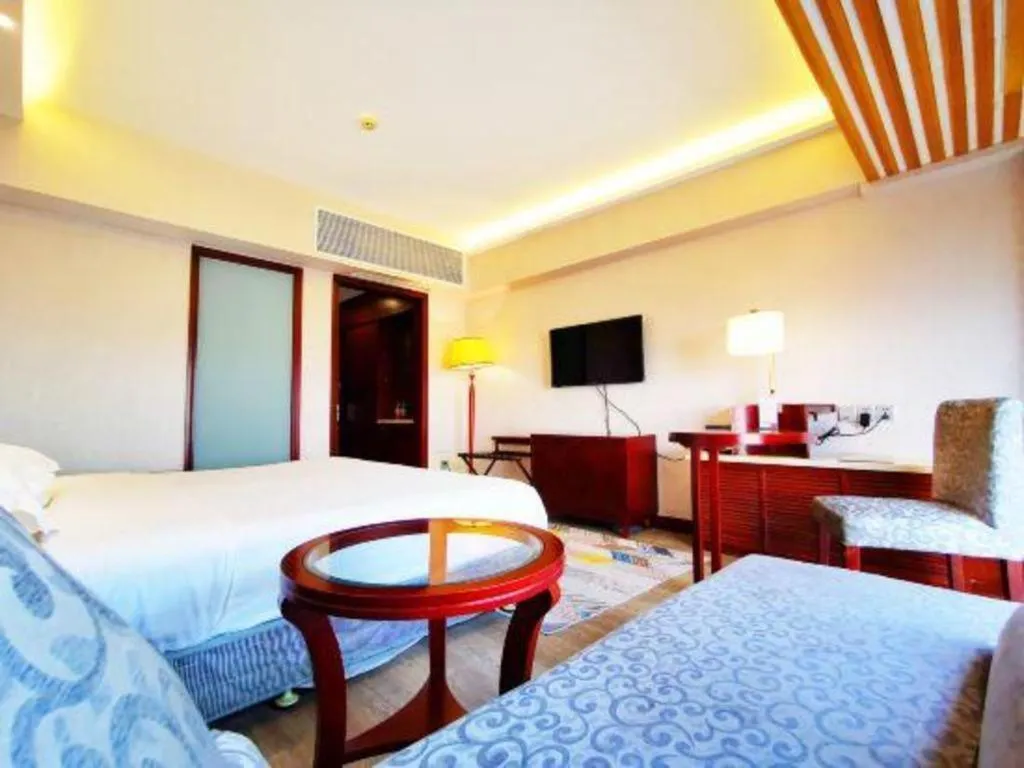 Bed in Starmoon Hotel