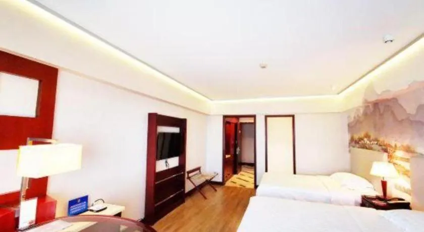 Bed in Starmoon Hotel