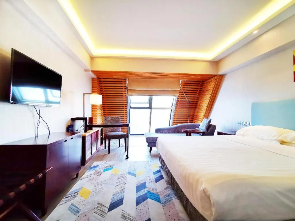 Bed in Starmoon Hotel