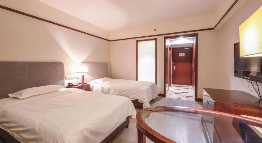 Bed in Starmoon Hotel