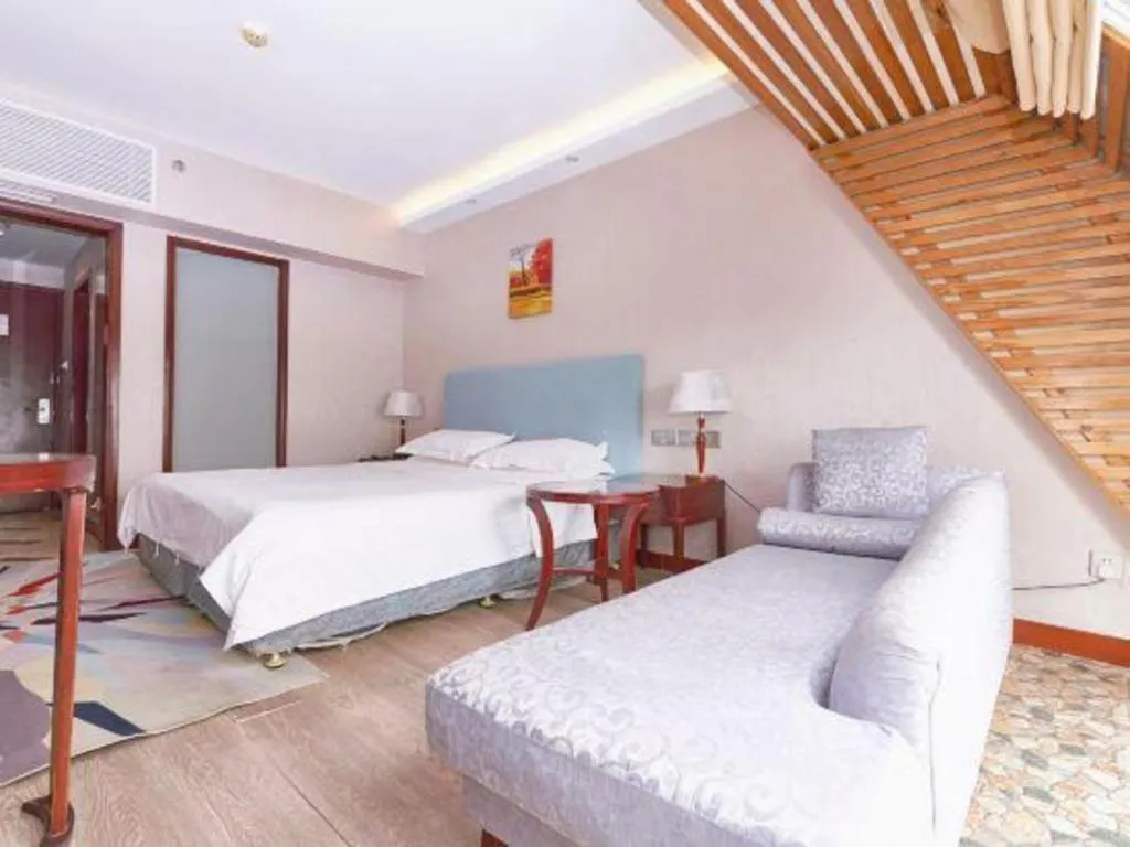 Bed in Starmoon Hotel