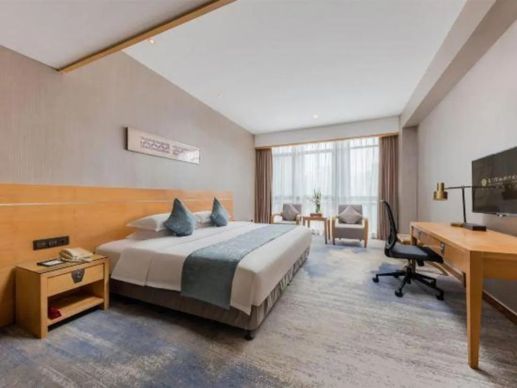Bed in Fliport Hotel Xiamen Software Park