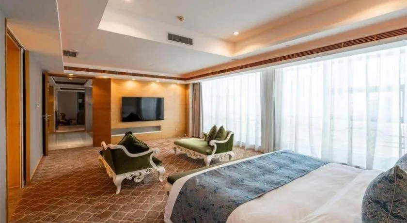 Bed in Fliport Hotel Xiamen Software Park
