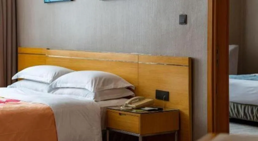 Bed in Fliport Hotel Xiamen Software Park