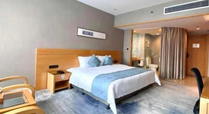 Bed in Fliport Hotel Xiamen Software Park