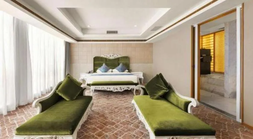 Bed in Fliport Hotel Xiamen Software Park