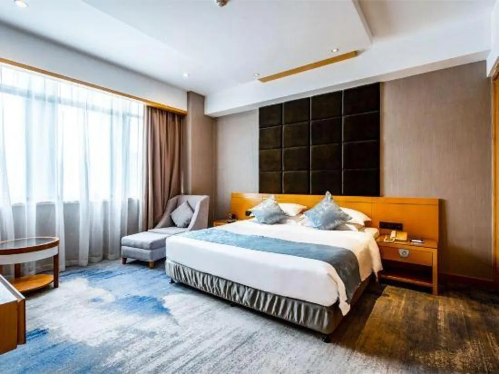 Bed in Fliport Hotel Xiamen Software Park
