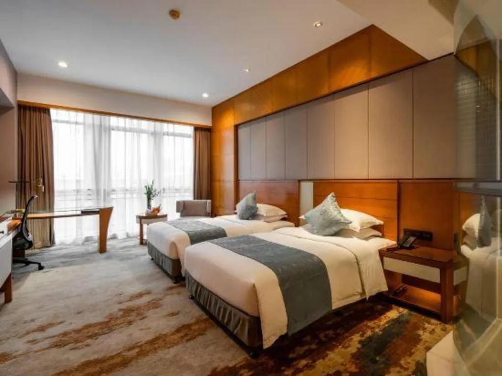 Bed in Fliport Hotel Xiamen Software Park