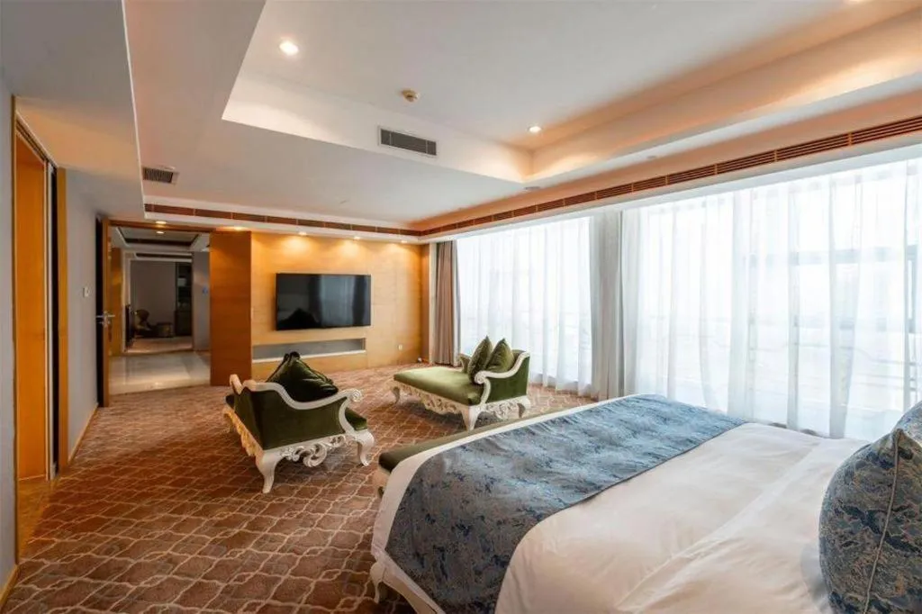 Bed in Fliport Hotel Xiamen Software Park