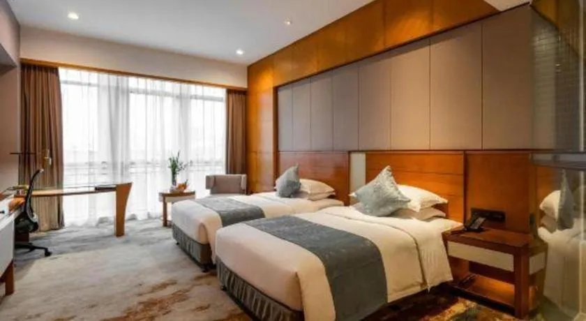 Bed in Fliport Hotel Xiamen Software Park