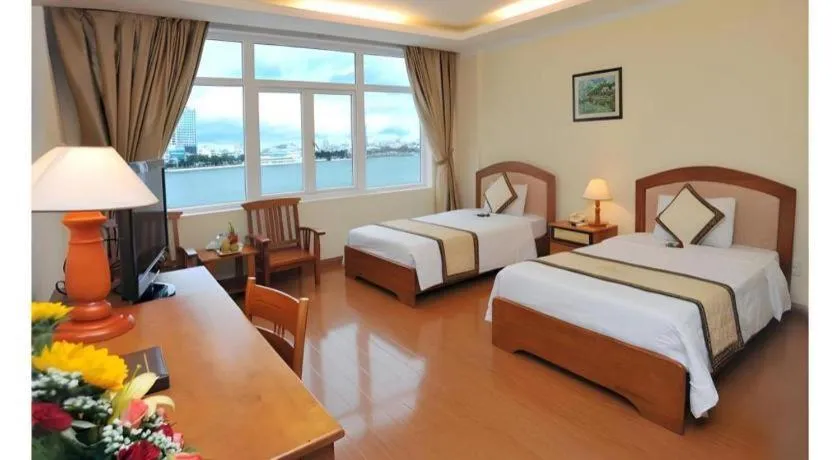 Bed in Bamboo Green Hotel