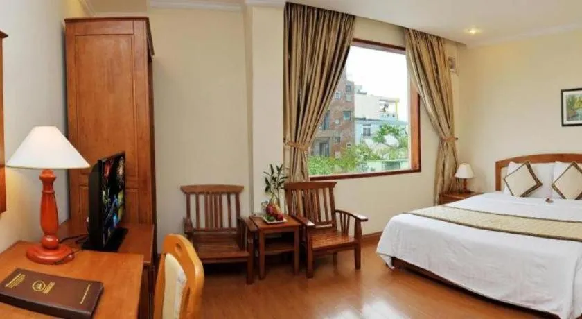 Bed in Bamboo Green Hotel