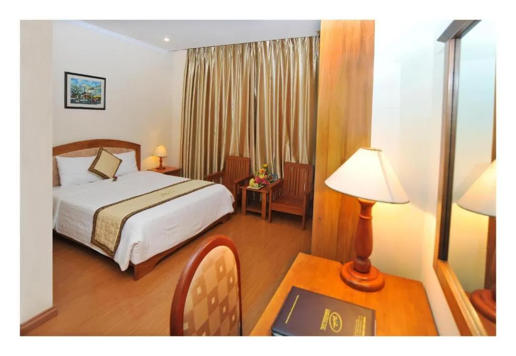 Bed in Bamboo Green Hotel