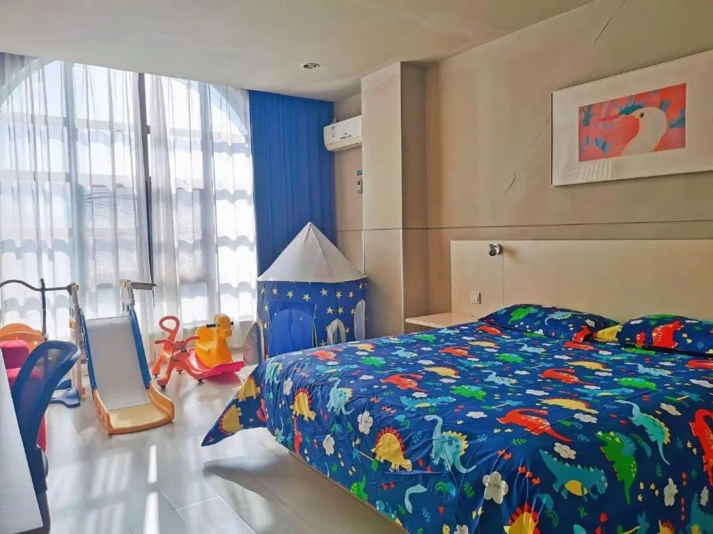 Bed in JinJiang Inn Baoji Administra Tion Center