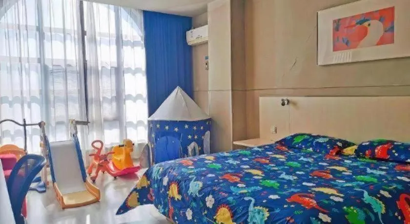 Bed in JinJiang Inn Baoji Administra Tion Center