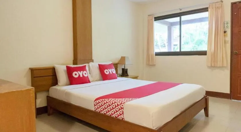 Bed in OYO 1046 Noppharat resort