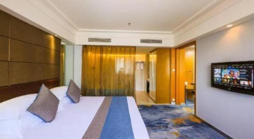 Bed in Downtown Hotel