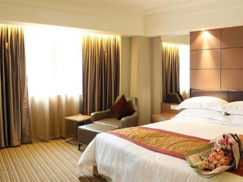 Bed in Downtown Hotel