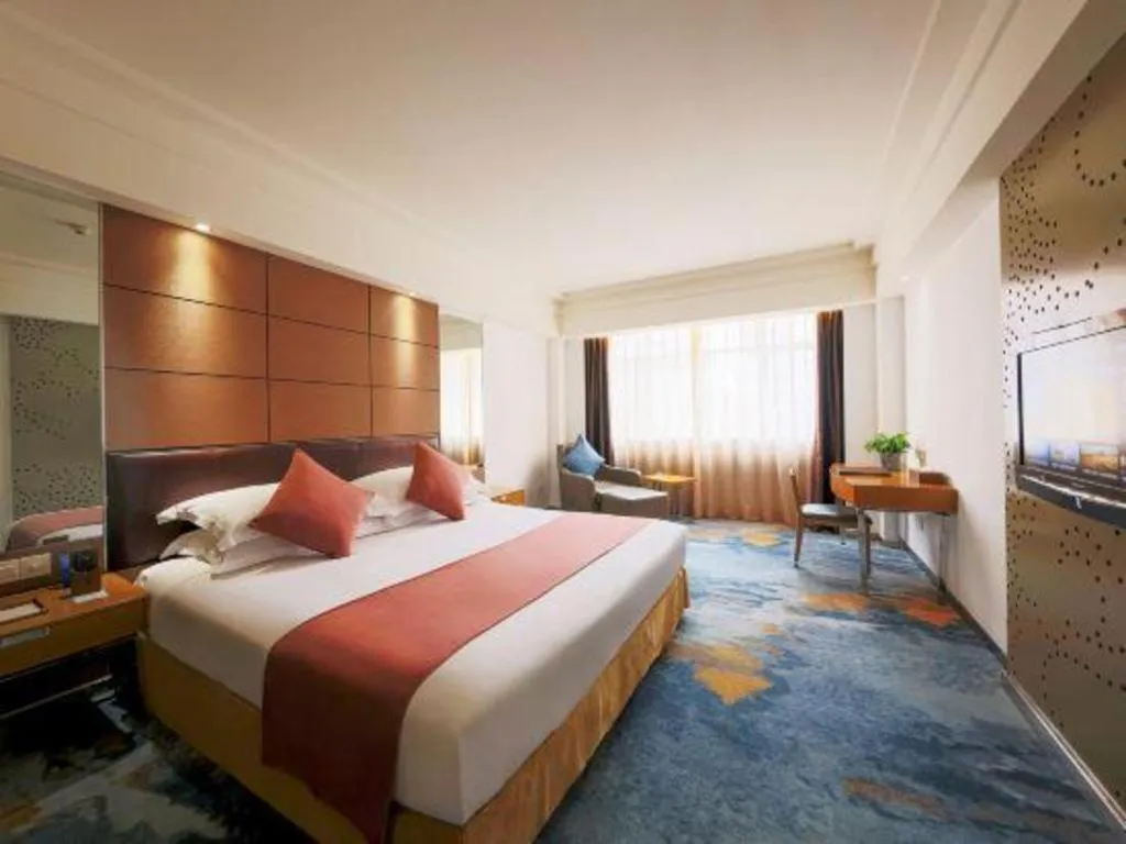 Bed in Downtown Hotel