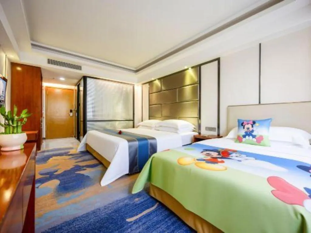 Bed in Downtown Hotel