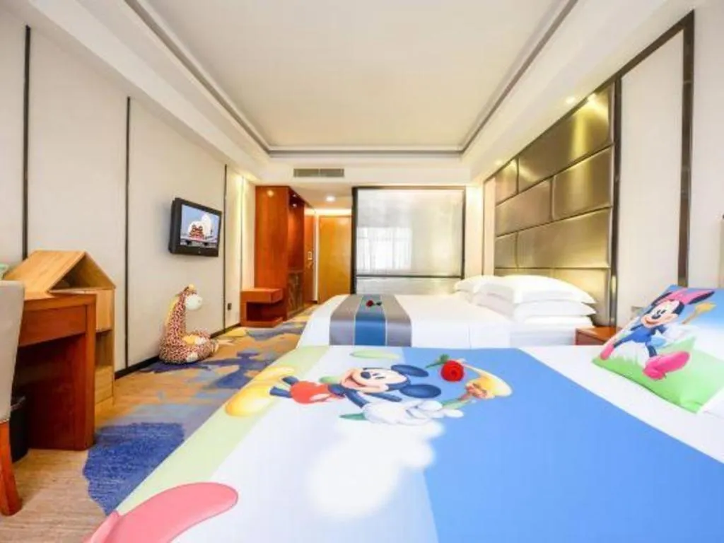 Bed in Downtown Hotel