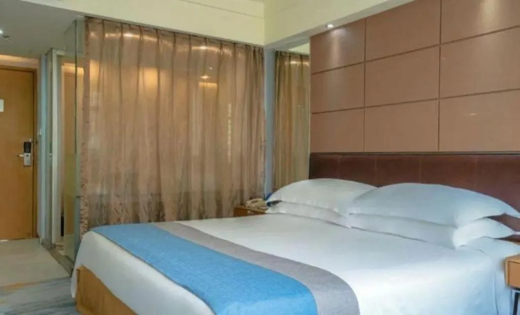 Bed in Downtown Hotel