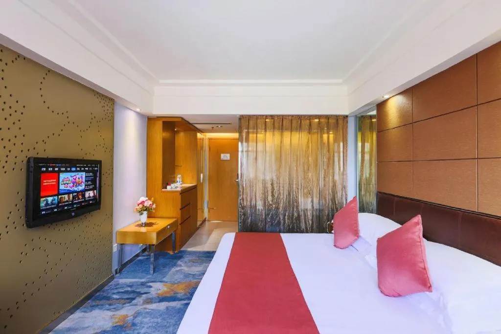 Bed in Downtown Hotel