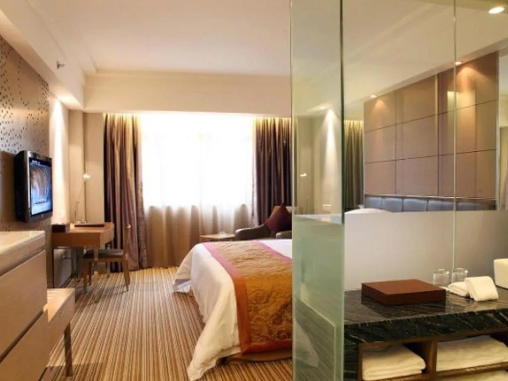 Bed in Downtown Hotel