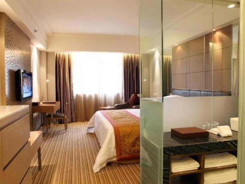 Bed in Downtown Hotel