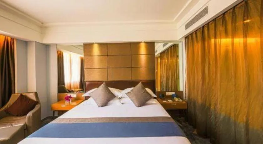 Bed in Downtown Hotel