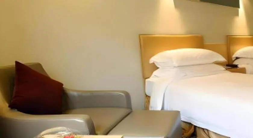 Bed in Downtown Hotel