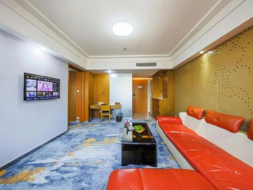 Bed in Downtown Hotel