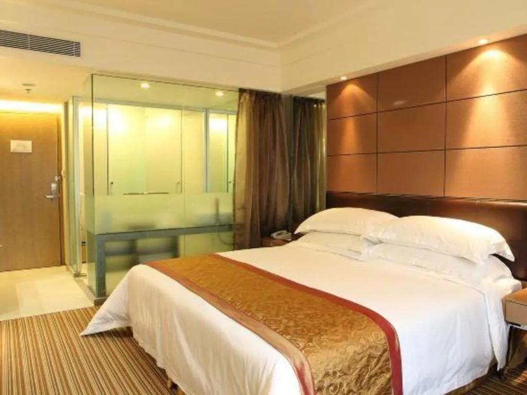 Bed in Downtown Hotel