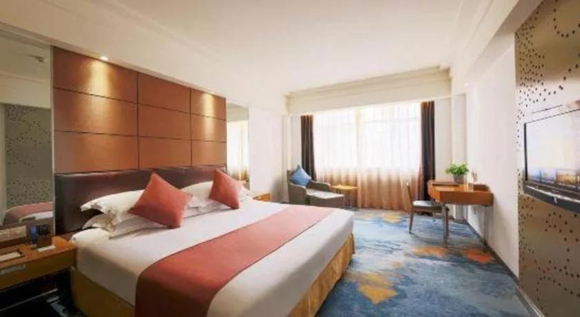 Bed in Downtown Hotel