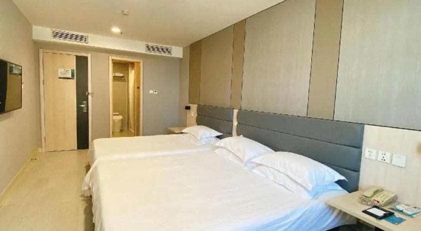 Bed in Jinjiang Inn Jinzhou Luoyang Road