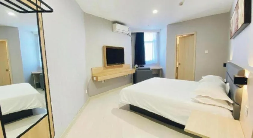 Bed in Jinjiang Inn Jinzhou Luoyang Road