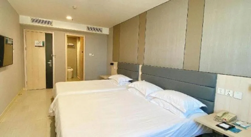 Bed in Jinjiang Inn Jinzhou Luoyang Road