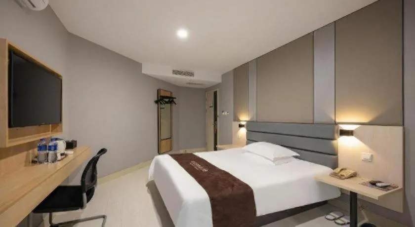 Bed in Jinjiang Inn Jinzhou Luoyang Road