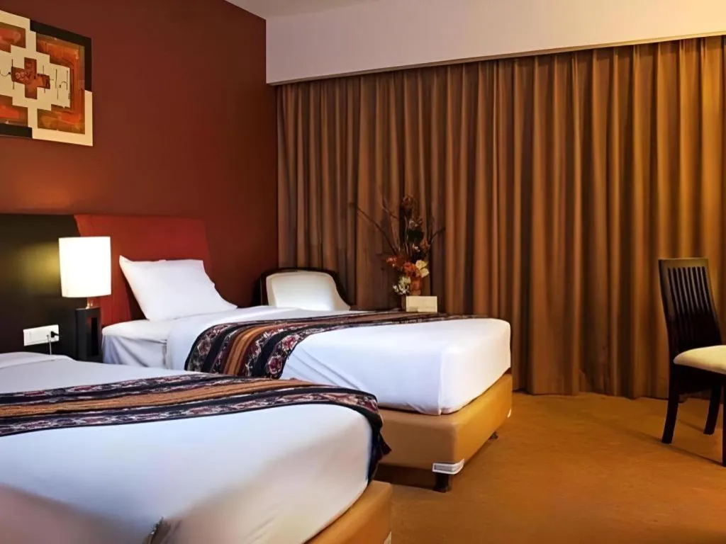 Bed in Hotel Grand Anugerah