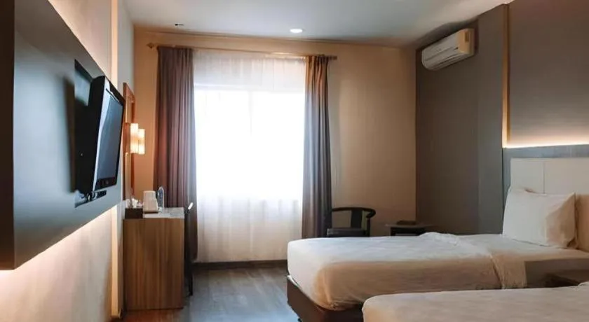 Bed in Hotel Grand Anugerah