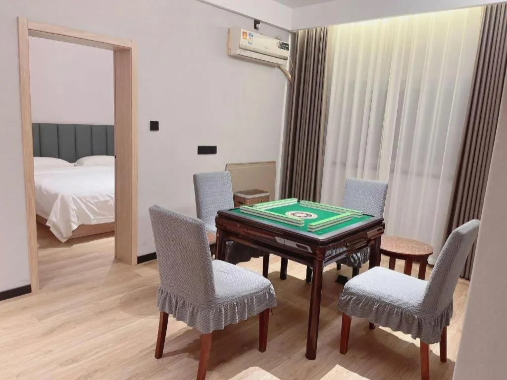 Bed in GreenTree Inn Suzhou Shengze Hotel