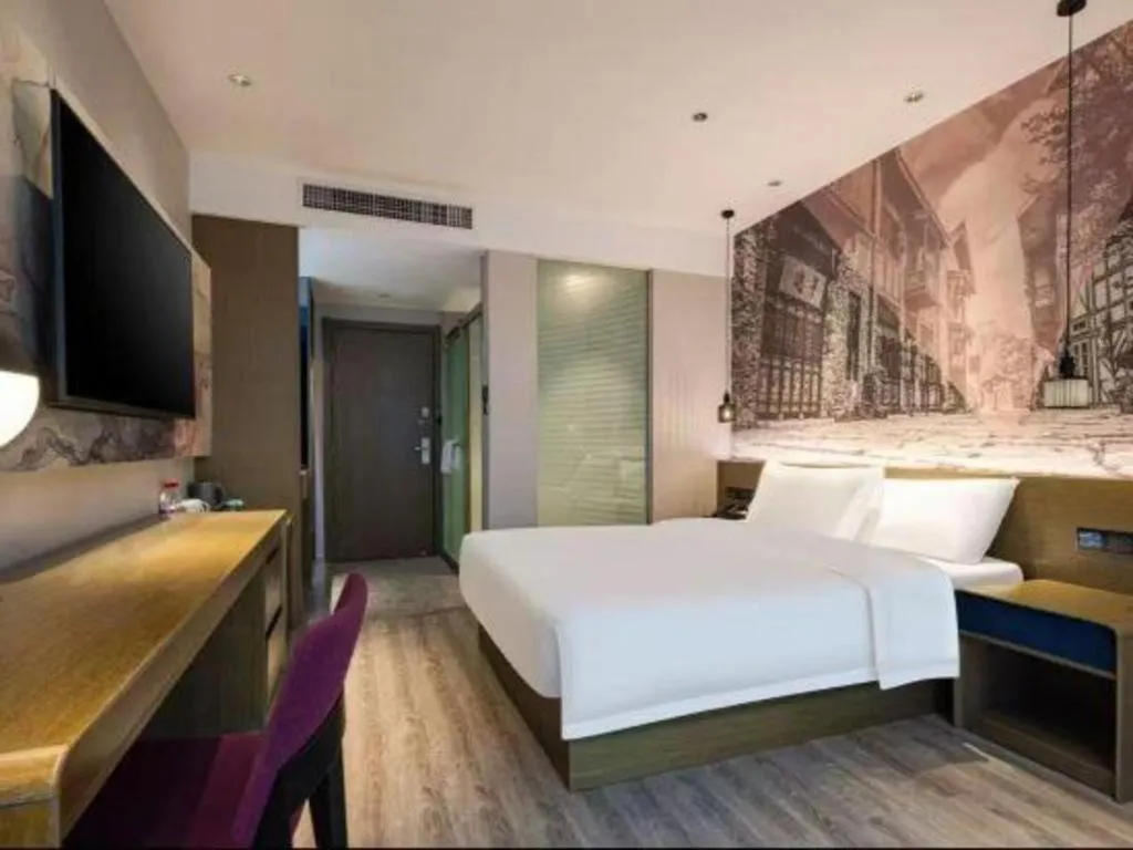 Bed in ibis Styles Wuhan Optics Valley Square Hotel