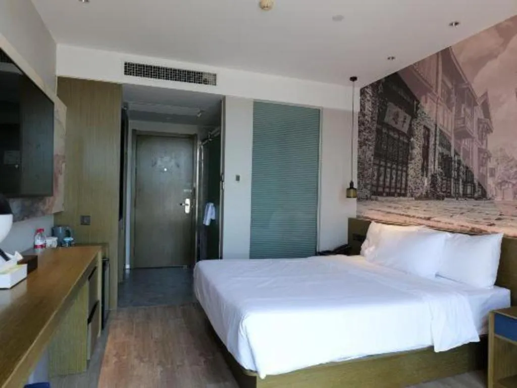 Bed in ibis Styles Wuhan Optics Valley Square Hotel