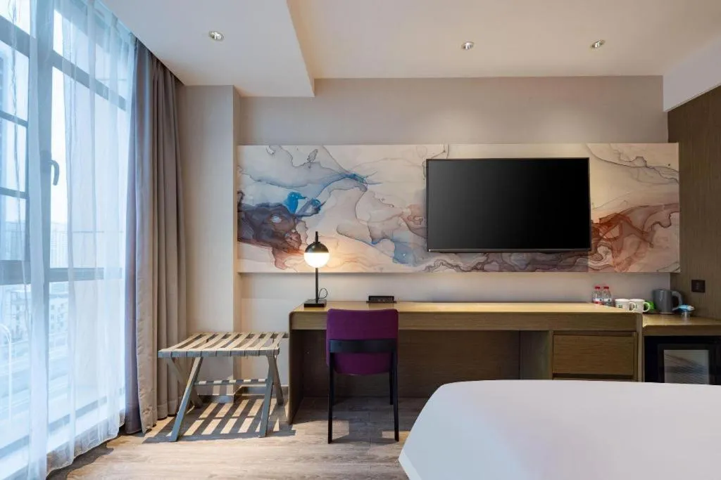 Bed in ibis Styles Wuhan Optics Valley Square Hotel