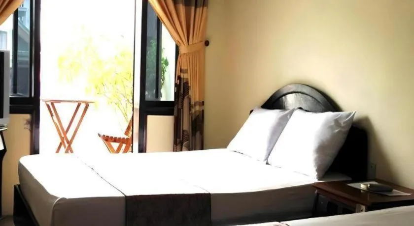 Bed in Dong Loi Hotel